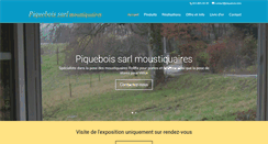 Desktop Screenshot of piquebois.com